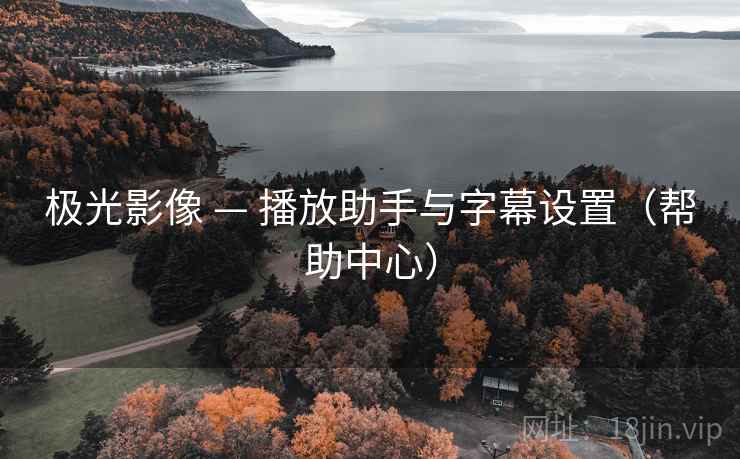 极光影像 — 播放助手与字幕设置(帮助中心)  第1张 极光影像 — 播放助手与字幕设置(帮助中心)  第1张