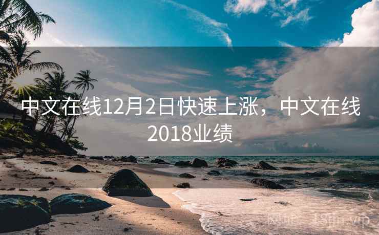 中文在线12月2日快速上涨,中文在线2018业绩 第2张 中文在线12月2日快速上涨,中文在线2018业绩 第2张